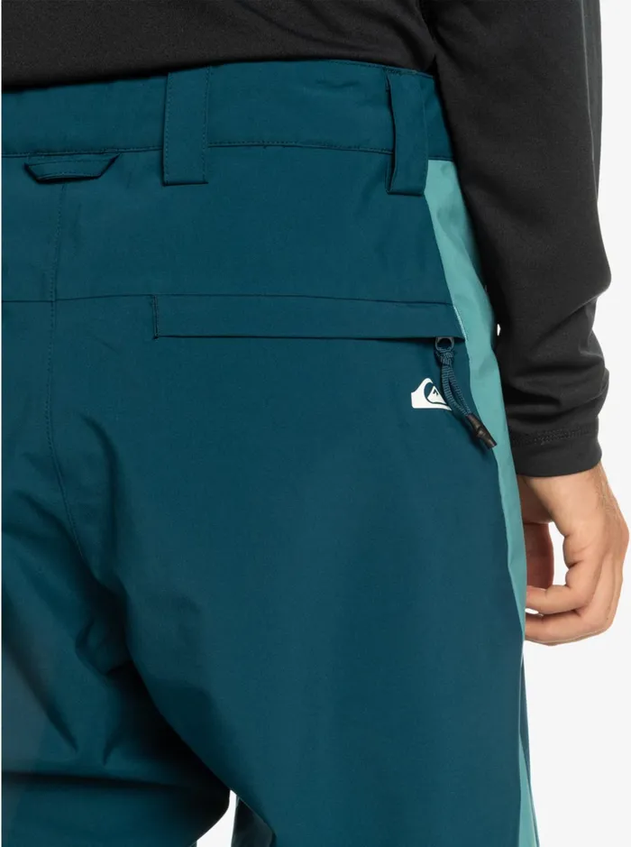 Snow Pants Men Quiksilver Snow Down Technical Snow Pants Majolica Blue Snow Pants Men Quiksilver Snow Down Technical Snow Pants Majolica Blue