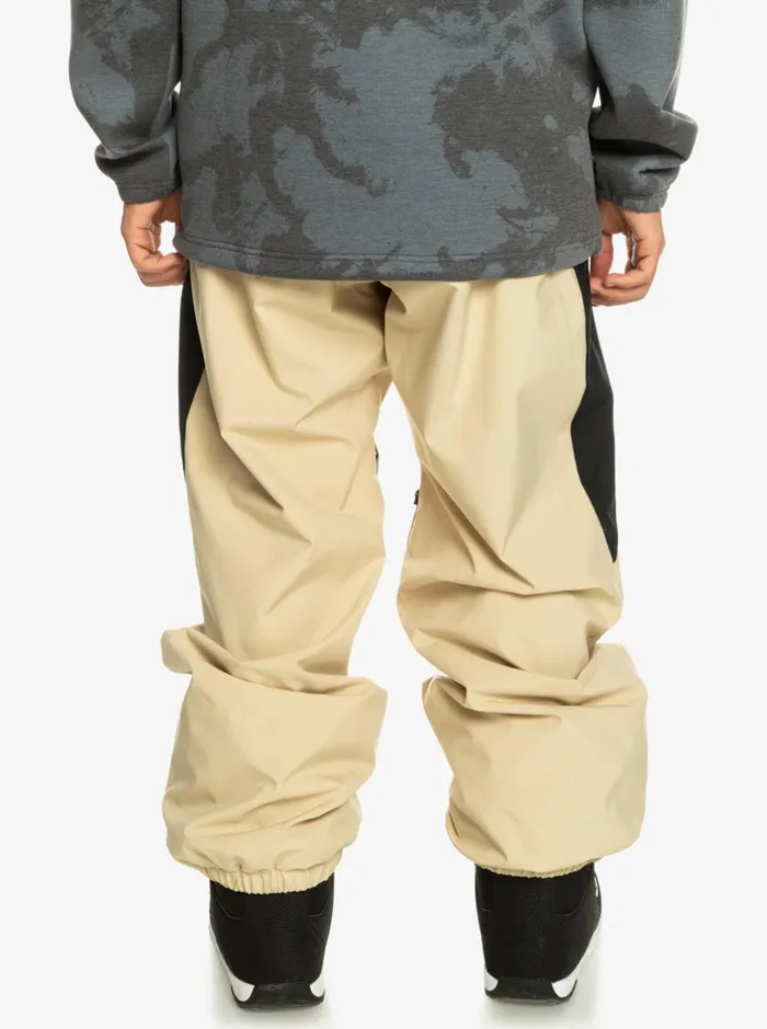 Snow Pants Men Quiksilver Snow Down Technical Snow Pants Pale Khaki Snow Pants Men Quiksilver Snow Down Technical Snow Pants Pale Khaki