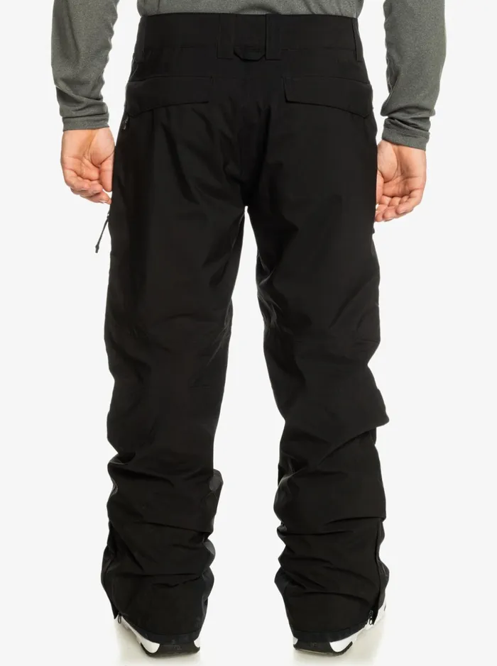 Snow Pants Men Quiksilver Utility Shell Black Snow Pants True Black Snow Pants Men Quiksilver Utility Shell Black Snow Pants True Black