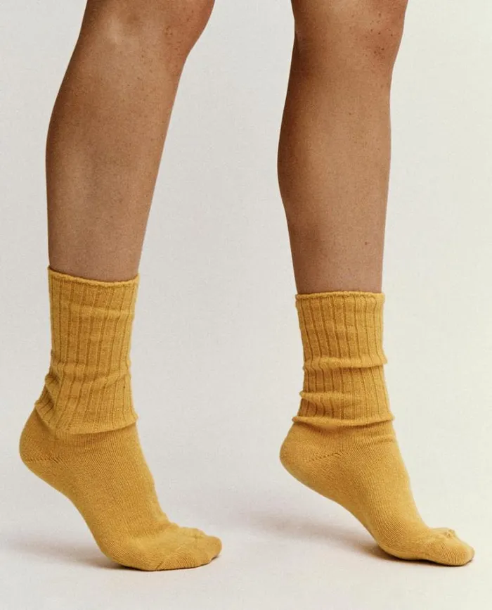 Socks Women039s The Great The Cashmere Sock Bright Marigold
