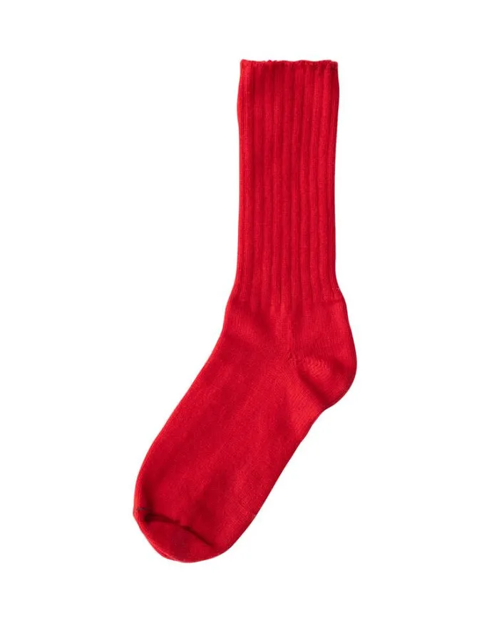 Socks Women039s The Great The Cashmere Sock Bright Red