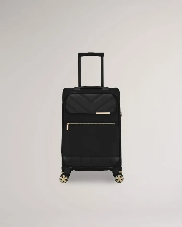 Softside Cabin Trolley Case Black Women Ted Baker Bags Softside Cabin Trolley Case Black Women Ted Baker Bags