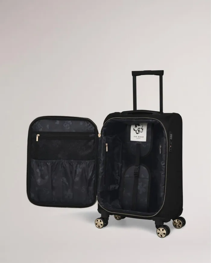 Softside Cabin Trolley Case Black Women Ted Baker Bags Softside Cabin Trolley Case Black Women Ted Baker Bags