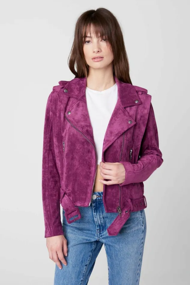 Sparkling Grape Jacket Women Blank NYC Jackets