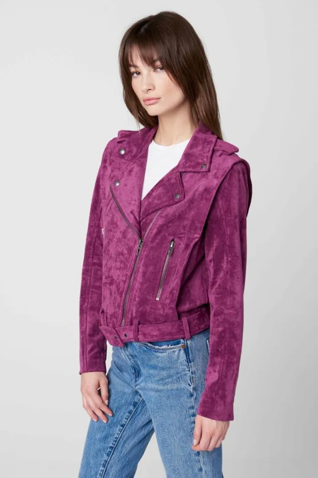 Sparkling Grape Jacket Women Blank NYC Jackets