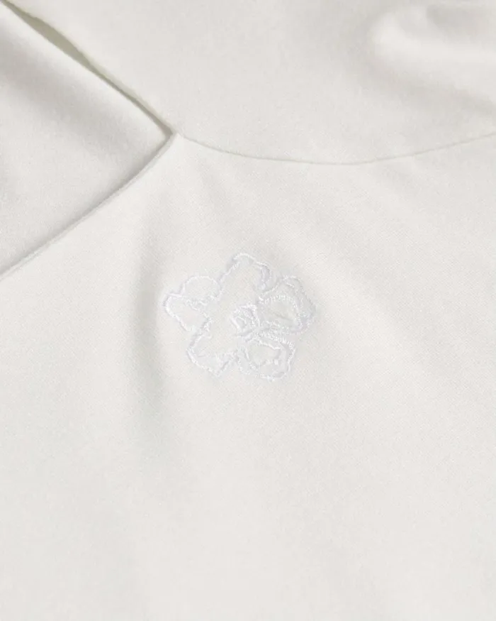 Square Neck Short Sleeve Top White Women Ted Baker Clothing Square Neck Short Sleeve Top White Women Ted Baker Clothing