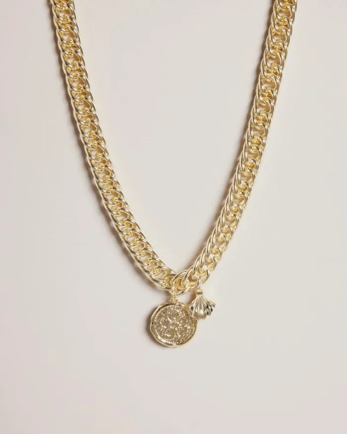 Statement Chain Necklace Gold Color Women Ted Baker Jewelry Statement Chain Necklace Gold Color Women Ted Baker Jewelry