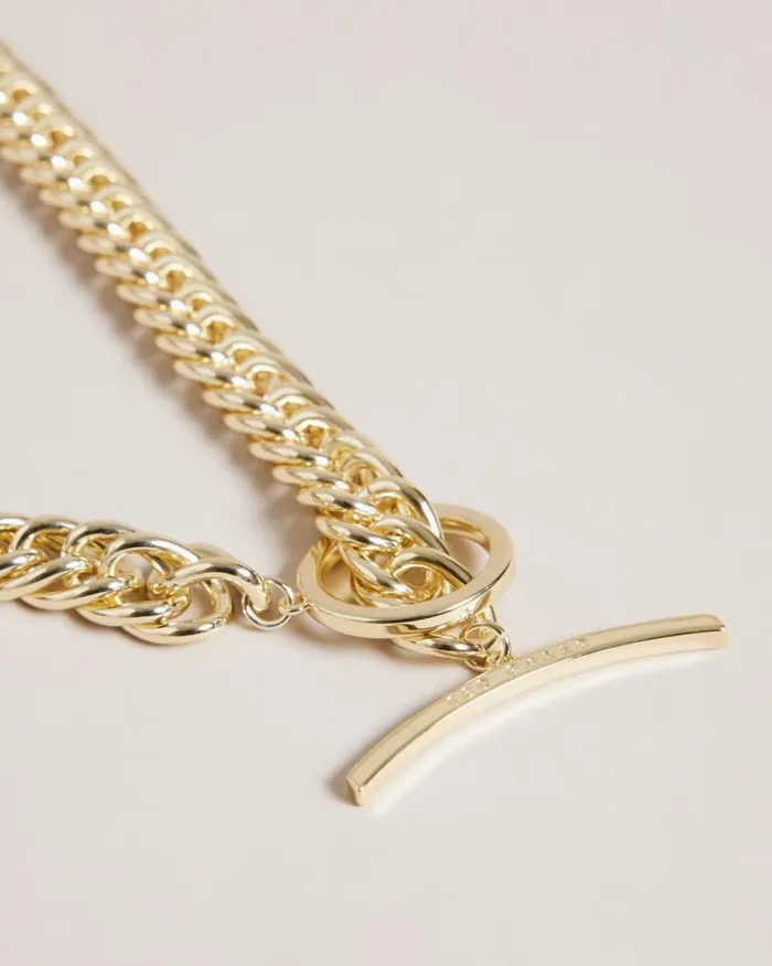 Statement Chain Necklace Gold Color Women Ted Baker Jewelry Statement Chain Necklace Gold Color Women Ted Baker Jewelry