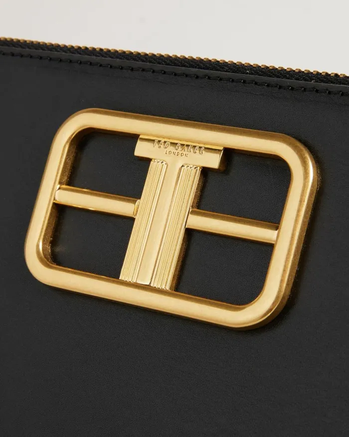 Statement Hardware Clutch Black Women Ted Baker Bags