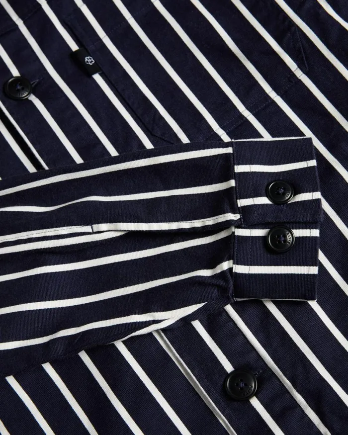 Striped Jacket Navy Men Ted Baker Coats and Jackets Striped Jacket Navy Men Ted Baker Coats and Jackets