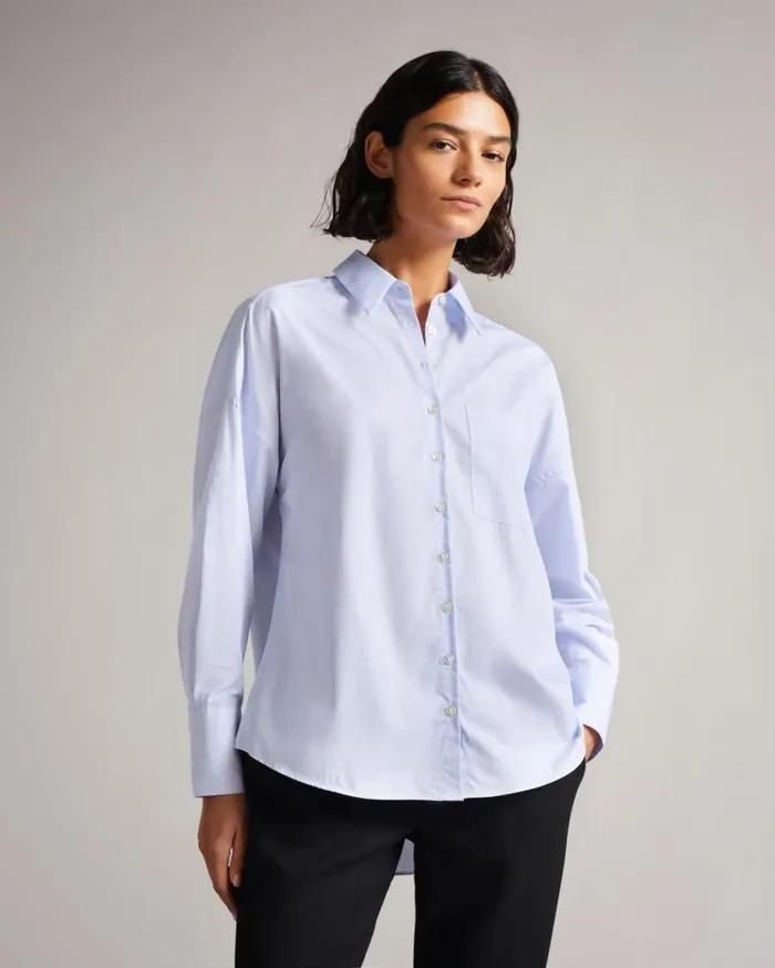 Striped Shirt White Women Ted Baker Tops and TShirts Striped Shirt White Women Ted Baker Tops and TShirts