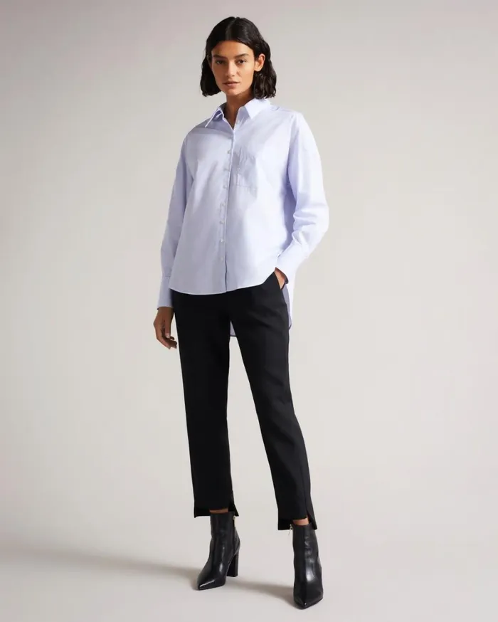 Striped Shirt White Women Ted Baker Tops and TShirts Striped Shirt White Women Ted Baker Tops and TShirts