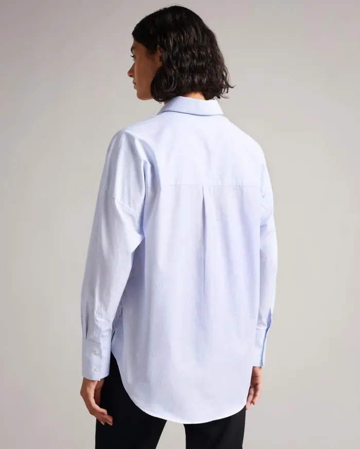 Striped Shirt White Women Ted Baker Tops and TShirts Striped Shirt White Women Ted Baker Tops and TShirts