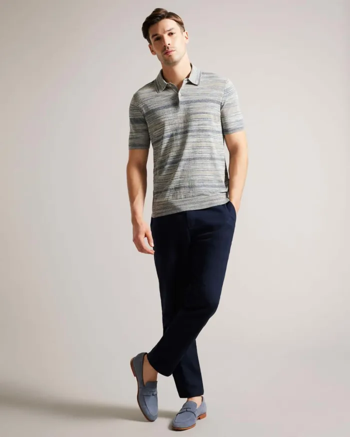 Suede Saddle Loafers Light Blue Men Ted Baker Loafers Suede Saddle Loafers Light Blue Men Ted Baker Loafers