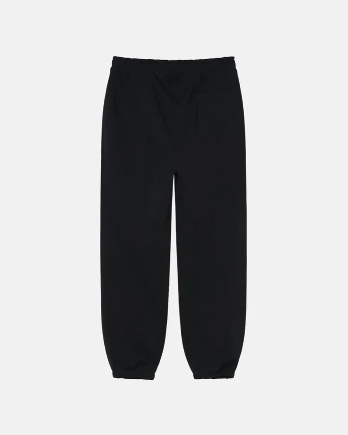 Sweats Men Stussy 8 BALL EMBROIDERED PANT Black Sweats Men Stussy 8 BALL EMBROIDERED PANT Black