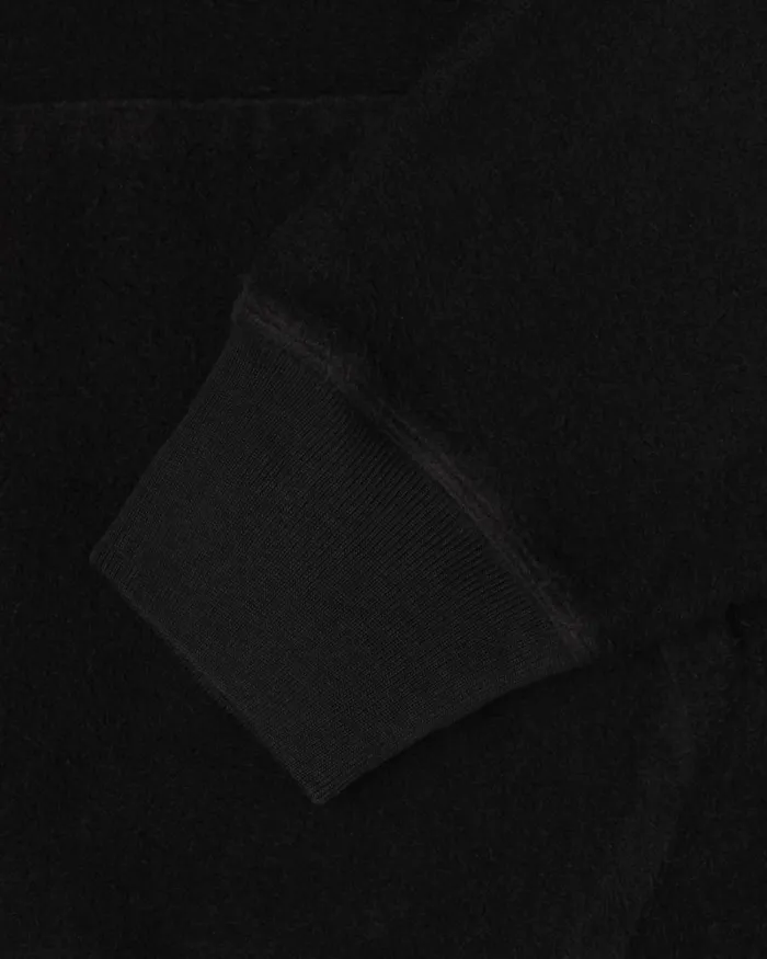 Sweats Men Stussy INSIDE OUT FLEECE HOODIE Black Sweats Men Stussy INSIDE OUT FLEECE HOODIE Black