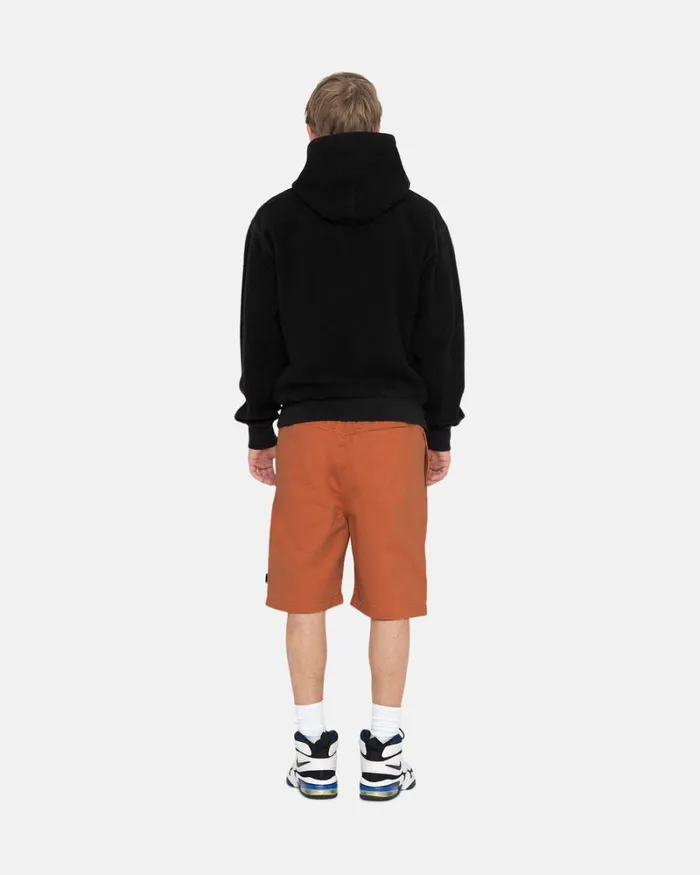 Sweats Men Stussy INSIDE OUT FLEECE HOODIE Black Sweats Men Stussy INSIDE OUT FLEECE HOODIE Black