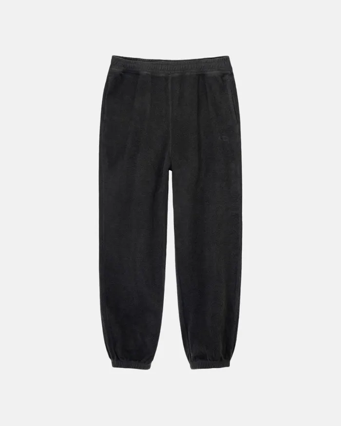 Sweats Men Stussy INSIDE OUT FLEECE PANT Black