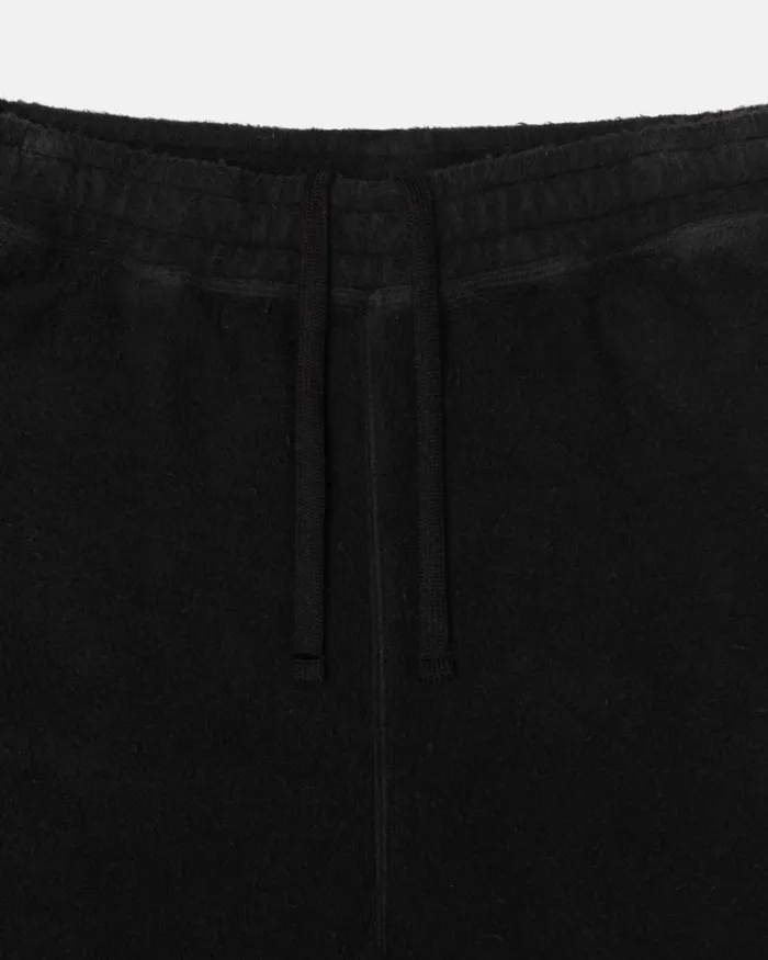 Sweats Men Stussy INSIDE OUT FLEECE PANT Black Sweats Men Stussy INSIDE OUT FLEECE PANT Black