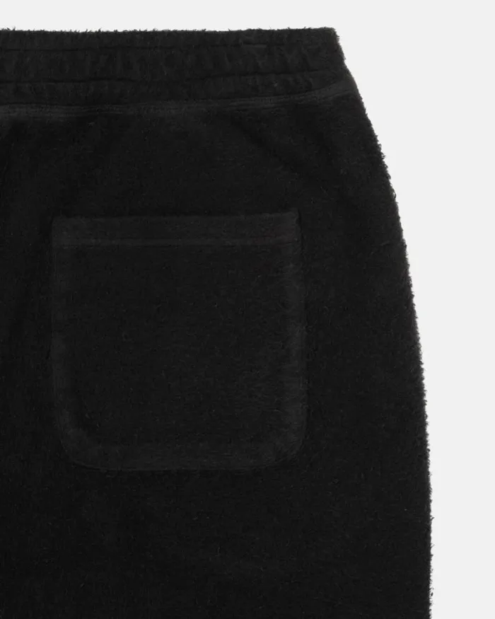 Sweats Men Stussy INSIDE OUT FLEECE PANT Black Sweats Men Stussy INSIDE OUT FLEECE PANT Black