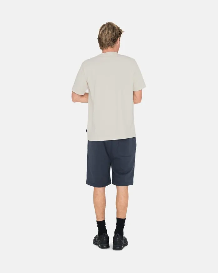 Sweats Men Stussy OVERDYED STOCK LOGO SWEAT SHORT Navy Sweats Men Stussy OVERDYED STOCK LOGO SWEAT SHORT Navy