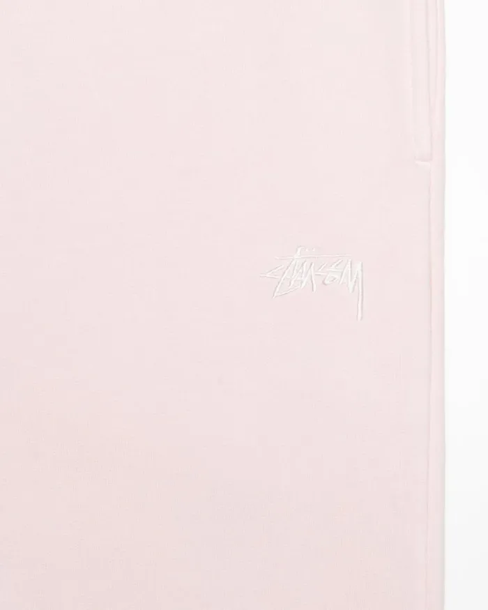 Sweats Men Stussy OVERDYED STOCK LOGO SWEATPANT Lt Pink Sweats Men Stussy OVERDYED STOCK LOGO SWEATPANT Lt Pink