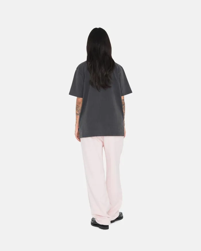Sweats Men Stussy OVERDYED STOCK LOGO SWEATPANT Lt Pink Sweats Men Stussy OVERDYED STOCK LOGO SWEATPANT Lt Pink