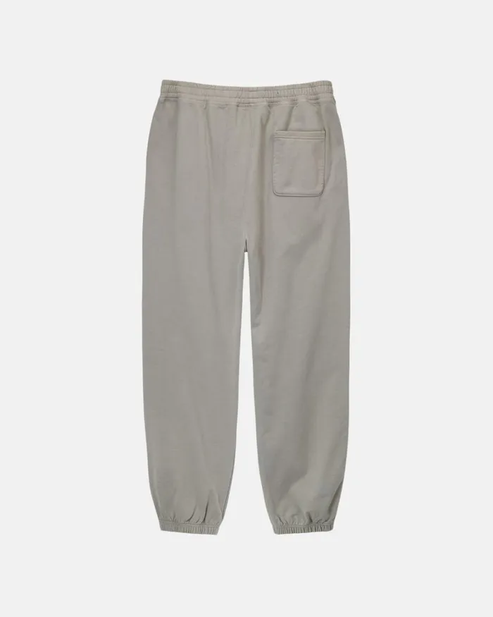 Sweats Men Stussy OVERDYED STOCK LOGO SWEATPANT Sand Sweats Men Stussy OVERDYED STOCK LOGO SWEATPANT Sand