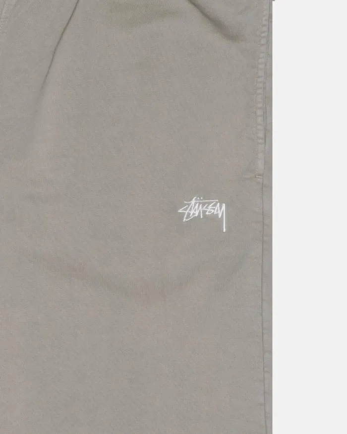 Sweats Men Stussy OVERDYED STOCK LOGO SWEATPANT Sand Sweats Men Stussy OVERDYED STOCK LOGO SWEATPANT Sand