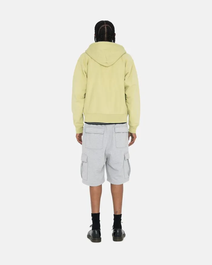 Sweats Men Stussy SPORT CARGO FLEECE SHORT Grey Heather Sweats Men Stussy SPORT CARGO FLEECE SHORT Grey Heather