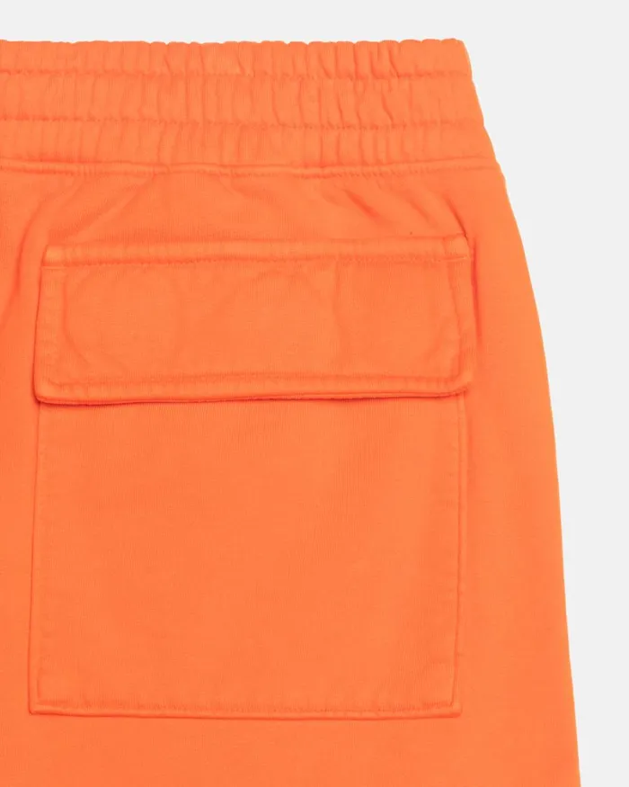 Sweats Men Stussy SPORT CARGO FLEECE SHORT Orange Sweats Men Stussy SPORT CARGO FLEECE SHORT Orange
