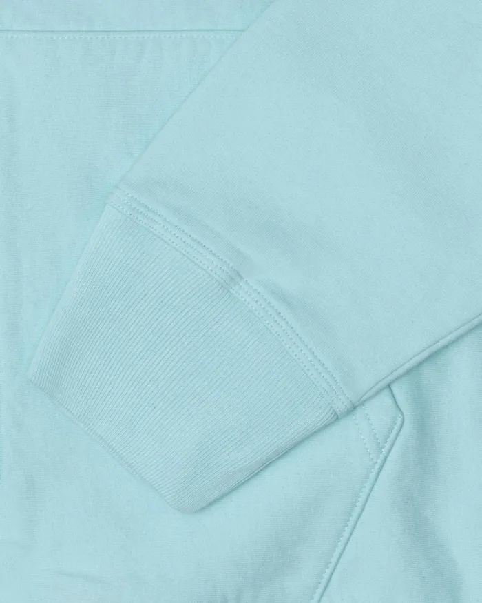Sweats Men Stussy STOCK LOGO ZIP HOODIE Blue Sweats Men Stussy STOCK LOGO ZIP HOODIE Blue