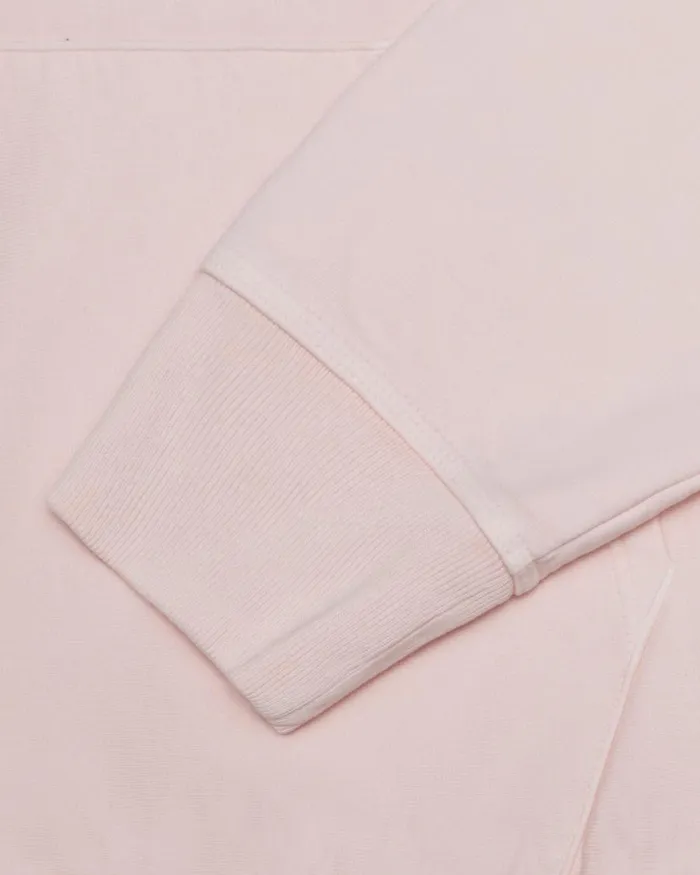 Sweats Men Stussy STOCK LOGO ZIP HOODIE Lt Pink Sweats Men Stussy STOCK LOGO ZIP HOODIE Lt Pink