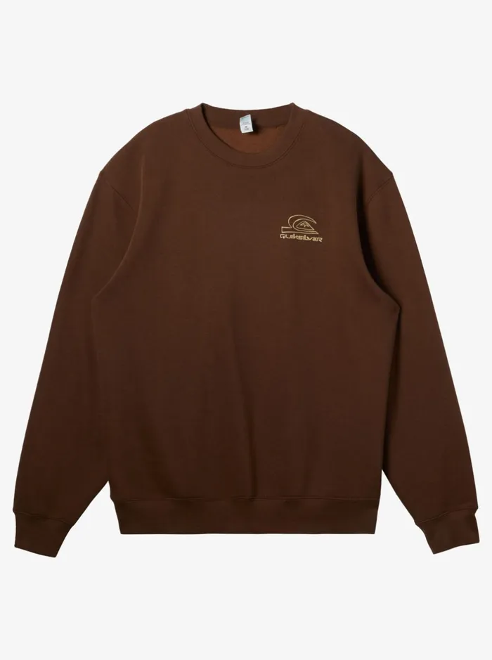 Sweatshirts and Hoodies Men Quiksilver E Peace Out Crew Neck Sweatshirt Chestnut Sweatshirts and Hoodies Men Quiksilver E Peace Out Crew Neck Sweatshirt Chestnut