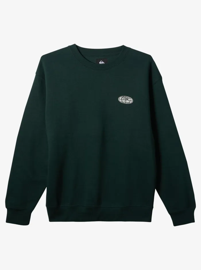 Sweatshirts and Hoodies Men Quiksilver E Peace Out Crew Neck Sweatshirt Green Sweatshirts and Hoodies Men Quiksilver E Peace Out Crew Neck Sweatshirt Green