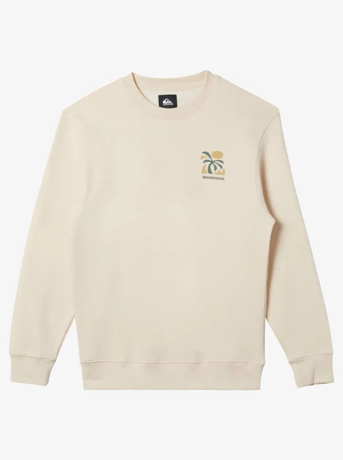 Sweatshirts and Hoodies Men Quiksilver E Peace Out Crew Neck Sweatshirt Sandshell Sweatshirts and Hoodies Men Quiksilver E Peace Out Crew Neck Sweatshirt Sandshell