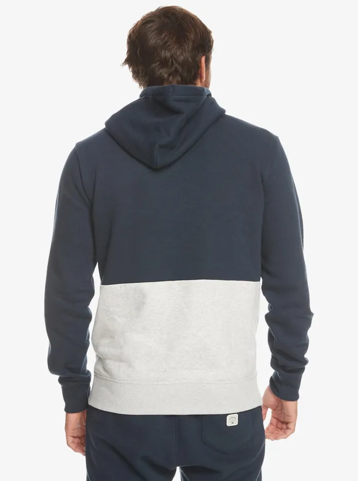 Sweatshirts and Hoodies Men Quiksilver Emboss Hoodie Navy Blazer