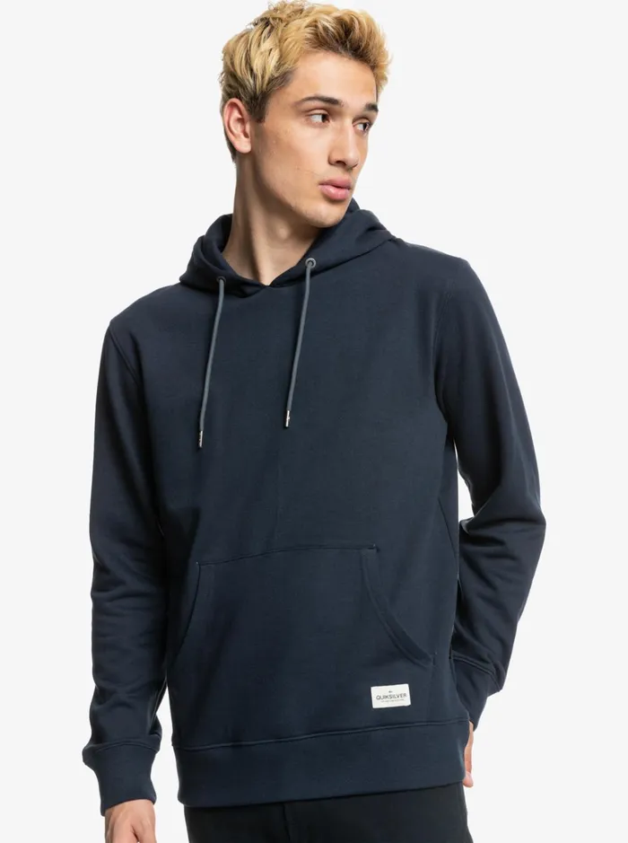 Sweatshirts and Hoodies Men Quiksilver Essentials Organic Solid Hoodie Navy Blazer Sweatshirts and Hoodies Men Quiksilver Essentials Organic Solid Hoodie Navy Blazer