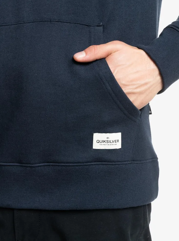 Sweatshirts and Hoodies Men Quiksilver Essentials Organic Solid Hoodie Navy Blazer Sweatshirts and Hoodies Men Quiksilver Essentials Organic Solid Hoodie Navy Blazer