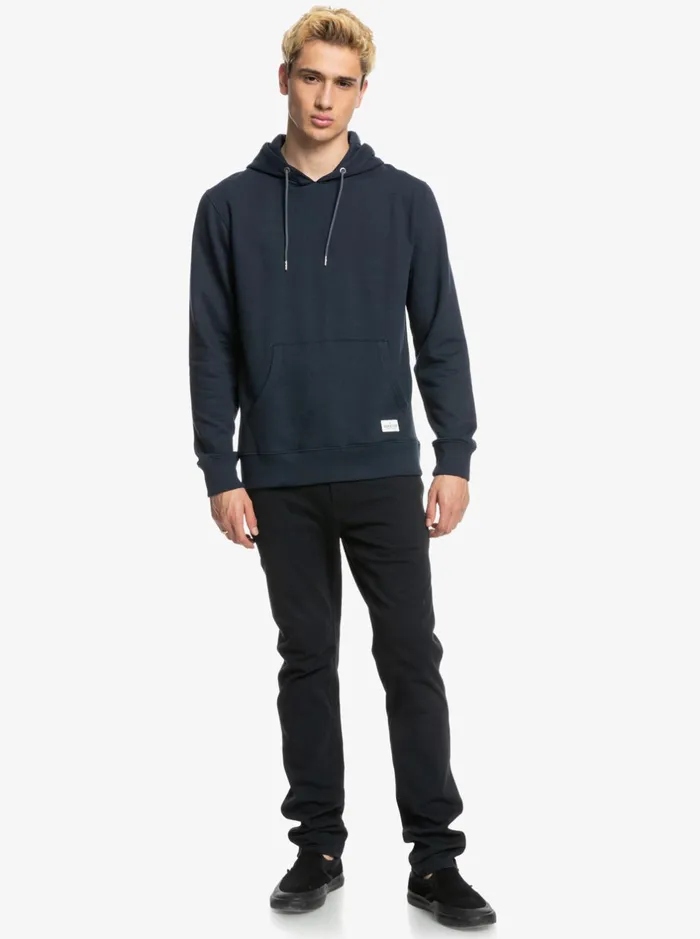 Sweatshirts and Hoodies Men Quiksilver Essentials Organic Solid Hoodie Navy Blazer Sweatshirts and Hoodies Men Quiksilver Essentials Organic Solid Hoodie Navy Blazer