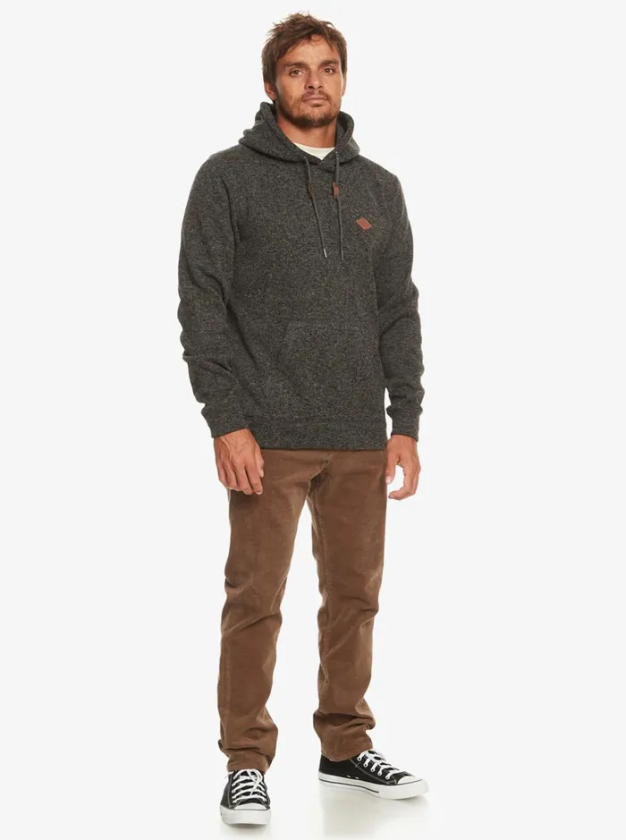 Sweatshirts and Hoodies Men Quiksilver Keller Fleece Top Dark Grey Heather Sweatshirts and Hoodies Men Quiksilver Keller Fleece Top Dark Grey Heather