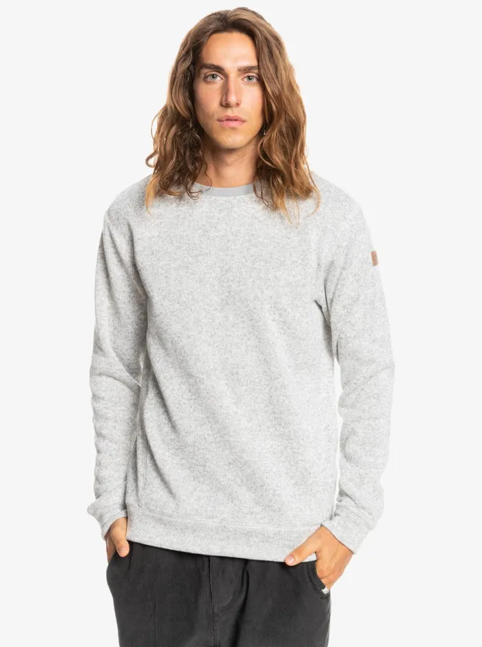 Sweatshirts and Hoodies Men Quiksilver Keller Sweatshirt Light Grey Heather Sweatshirts and Hoodies Men Quiksilver Keller Sweatshirt Light Grey Heather