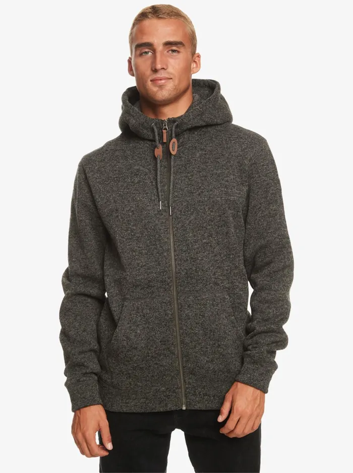 Sweatshirts and Hoodies Men Quiksilver Keller ZipUp Hoodie Dark Grey Heather Sweatshirts and Hoodies Men Quiksilver Keller ZipUp Hoodie Dark Grey Heather