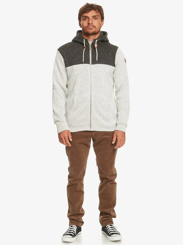 Sweatshirts and Hoodies Men Quiksilver Keller ZipUp Hoodie Light Grey Heather Sweatshirts and Hoodies Men Quiksilver Keller ZipUp Hoodie Light Grey Heather