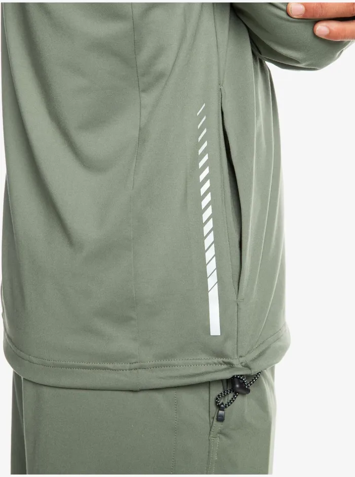 Sweatshirts and Hoodies Men Quiksilver Knit Training Technical ZipUp Hoodie Laurel Wreath Sweatshirts and Hoodies Men Quiksilver Knit Training Technical ZipUp Hoodie Laurel Wreath