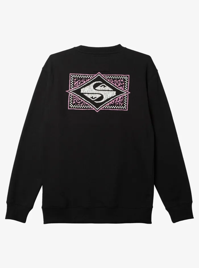 Sweatshirts and Hoodies Men Quiksilver No Control Crew Fleece Crew Neck Sweatshirt Black Sweatshirts and Hoodies Men Quiksilver No Control Crew Fleece Crew Neck Sweatshirt Black