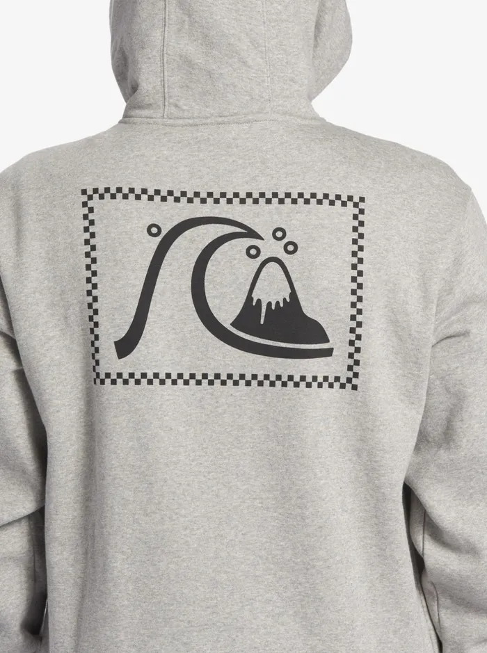Sweatshirts and Hoodies Men Quiksilver Original ZipUp Sweatshirt Athletic Heather Sweatshirts and Hoodies Men Quiksilver Original ZipUp Sweatshirt Athletic Heather