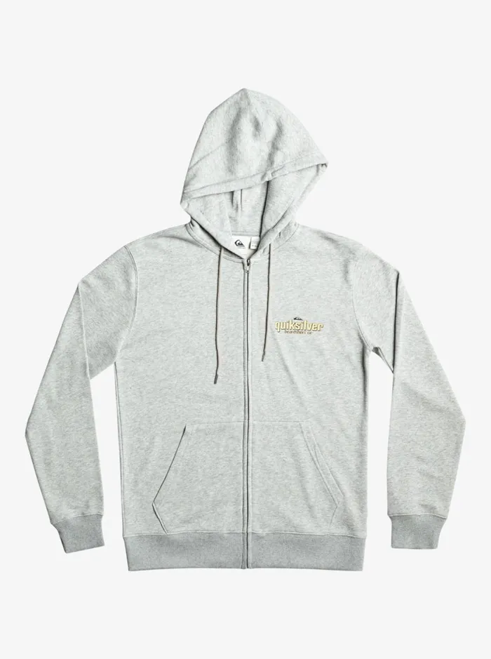 Sweatshirts and Hoodies Men Quiksilver Quik Words ZipUp Hoodie Light Grey Heather Sweatshirts and Hoodies Men Quiksilver Quik Words ZipUp Hoodie Light Grey Heather