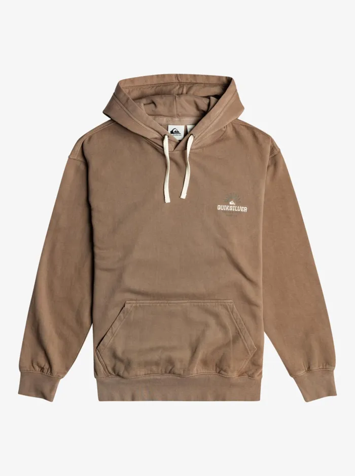 Sweatshirts and Hoodies Men Quiksilver Slab Hoodie Fossil