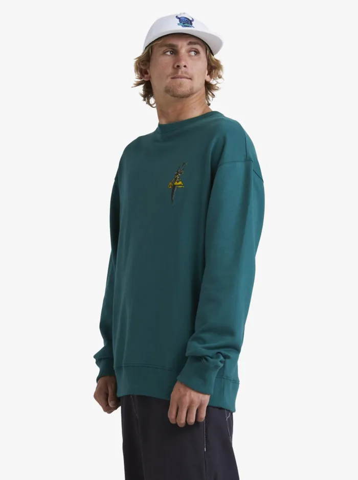 Sweatshirts and Hoodies Men Quiksilver Sof Sweatshirt Smoke Pine Sweatshirts and Hoodies Men Quiksilver Sof Sweatshirt Smoke Pine